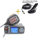 Upgrade of BJ-218 Baojie BJ-318 Walkie Talkie Mini Dual Band VHF UHF Mobile Radio 20/25W 10 km Car Radio 10KM Two Way Radio