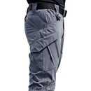 New Mens Tactical Pants Multiple Pocket Elasticity Military Urban Commuter Tacitcal Trousers Men Slim Fat Cargo Pant 5XL
