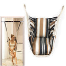 Hamaca portátil silla cuerda colgante silla columpio asiento para viaje Camping jardín interior exterior hamaca columpios muebles