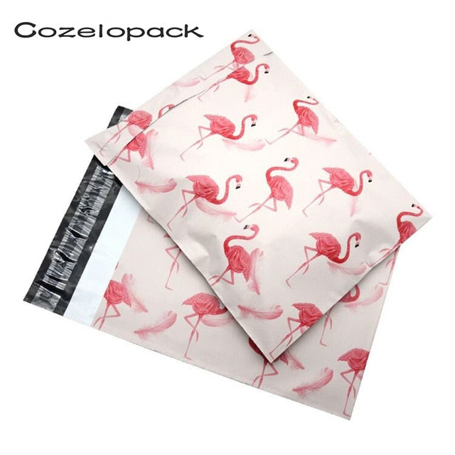 10PCS 10x13'' 25x33cm Printed Poly Mailer Packaging Envelopes with Self Seal Courier Storage Bags Clothes Mailers Packaging Bags