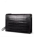 gete New hand  Make Nile crocodile leather hand bag for men clutch bag Large capacity leather hand bag for men
