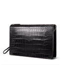 gete New hand  Make Nile crocodile leather hand bag for men clutch bag Large capacity leather hand bag for men