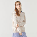 SEMIR Sweater women 2020 loose fitting outerwear women loose knit sweater round neck soft clothes