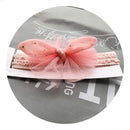 Balleenshiny Infant Child Hair Band Three-dimensional Alloy Rhinestone Crown Headdress Baby Girl Mesh Elastic Headband Turban