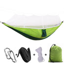 Mosquito Net Hammock Outdoor Parachute Camping Hanging Sleeping Bed Swing Portable Double Chair Double Person Hammocks