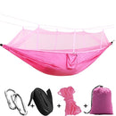 Mosquito Net Hammock Outdoor Parachute Camping Hanging Sleeping Bed Swing Portable Double Chair Double Person Hammocks