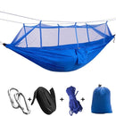 Mosquito Net Hammock Outdoor Parachute Camping Hanging Sleeping Bed Swing Portable Double Chair Double Person Hammocks