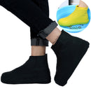 Cubierta de lluvia para zapatos impermeable de goma antideslizante Rainny Boot cubrezapatos impermeable reutilizable plantillas de silicona zapatos para viajes