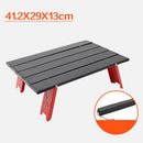 Aluminum Outdoor Folding Table Beach Camping Backpacking Portable Table Carry Bag Ultralight Mini Garden Furniture Picnic Desk