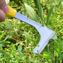 Manuelle Werkzeuge Multifunktions-Unkrautjäter Crack Weeder Yard Edelstahl Home Handheld Leichter Outdoor-Garten-Rasen
