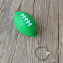 1000 Pcs Football Basketball Baseball Table Tennis PU  Keychain Fashion Sports Item Key Chains Golf Key Chain Sports Souvenir