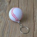 1000 Pcs Football Basketball Baseball Table Tennis PU  Keychain Fashion Sports Item Key Chains Golf Key Chain Sports Souvenir