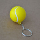 1000 Pcs Football Basketball Baseball Table Tennis PU  Keychain Fashion Sports Item Key Chains Golf Key Chain Sports Souvenir