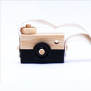New Children Wooden Camera Toys Hanging Camera Photography Decoration Children Educational Toys for  Birthday Christmas Gifts