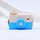 New Children Wooden Camera Toys Hanging Camera Photography Decoration Children Educational Toys for  Birthday Christmas Gifts