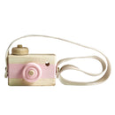 New Children Wooden Camera Toys Hanging Camera Photography Decoration Children Educational Toys for  Birthday Christmas Gifts