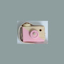 New Children Wooden Camera Toys Hanging Camera Photography Decoration Children Educational Toys for  Birthday Christmas Gifts