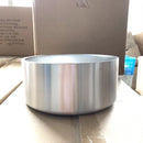 Cuenco de acero inoxidable de siete colores, cuenco antideslizante para perros, capacidad para 64 oz