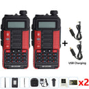 2PCS Baofeng UV 10R Professional Walkie Talkies High Power 10W Dual Band 2 way CB Ham Radio hf Transceiver VHF UHF BF UV-10R New