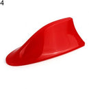 Universal Car Roof Shark Fin Decorative Aerial Antenna Cover Sticker Base Roof Carbon Fiber Style For BMW/Honda/Toyota