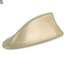 Universal Car Roof Shark Fin Decorative Aerial Antenna Cover Sticker Base Roof Carbon Fiber Style For BMW/Honda/Toyota