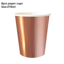 Decoraciones de boda Oro rosa Novia a ser Carta Foil Ballon Novia Velo Sash Diadema Despedida de soltera Suministros para fiesta de despedida de soltera