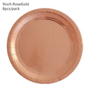 Decoraciones de boda Oro rosa Novia a ser Carta Foil Ballon Novia Velo Sash Diadema Despedida de soltera Suministros para fiesta de despedida de soltera