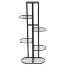 1pcs Plant Shelves Iron Potted Flower Plant Stand Rack Multiple Flower Pot Holder Shelf Indoor Outdoor Planter Display Organizer