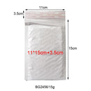 50 Pcs Of Different Specifications White Bag Foam Envelope Foam Foil Office Packaging Envelope Moistureproof Vibration Bag