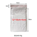 50 Pcs Of Different Specifications White Bag Foam Envelope Foam Foil Office Packaging Envelope Moistureproof Vibration Bag