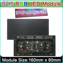P2.5 Indoor Full Color LED Display Module HUB75,160mm x80mm, 64*32 Pixels,SMD RGB P2.5 LED Panel Matrix,Compatible With PIN2DMD