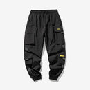 2020 neue Hip Hop Jogger Cargohose Männer Pluderhosen Multi-Pocket-Bänder Mann Jogginghose Streetwear Lässige Herrenhose S-5XL