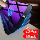 3PCS Curved Full Cover Protective Glass On The For iPhone 7 8 6S Plus Tempered Screen Protector iPhone 8 7 6 SE 2020 Glass Film