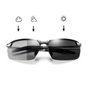 Photochromic Sunglasses Men Polarized Driving Chameleon Glasses Male Change Color Sun Glasses Day Night Vision Driver&