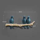 Wall Decorations Home Accessories Living Room Hanger Resin Bird hanger key kitchen Coat Clothes Towel Hooks Hat Handbag Holder