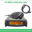 2005A TYT TH-9800 Plus Walkie Talkie 50 W Automobilradiostation Quad Band 29/50/144/430 MHz Dual Display Scrambler TH9800