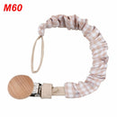 Baby Infant Cotton Pacifier Clip for Newborn Teething Soother Chew Dummy Chains Dropship