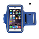 Estuche para brazalete con soporte para teléfono para deportes al aire libre de 5 - 7 pulgadas para Samsung Gym Running Phone Bag Estuche para brazalete para iPhone 12 Pro Max 11 x 7+