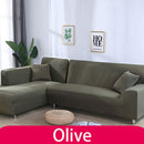 Solid Color Elastic Sofa Cover Cotton All-inclusive Stretch Sofa Cover for Living Room funda sofa