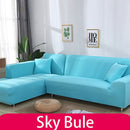 Solid Color Elastic Sofa Cover Cotton All-inclusive Stretch Sofa Cover for Living Room funda sofa