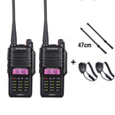 100% Original baofeng uv9r plus upgraded dual band radio waterproof walkie talkie communications amateur vhf uhf marin radio ham