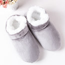 House slippers Male Big size 48 Winter Slippers for Men Suede plush floor Shoes Lazy shoes soft warm Socks slippers