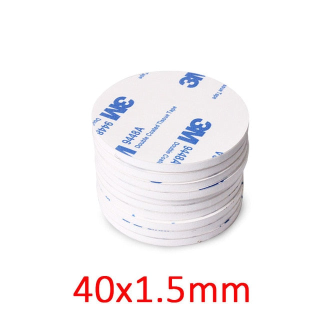 10-100pcs 3M Strong Pad Mounting Tape Double Sided Adhesive Acrylic Foam Tape Two Sides Mounting Sticky Tape Black Multiple size