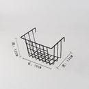 Home Wall Decoration Ins Iron Grid Decor Frame Hanging Rack Wall Display Art Storage Box Basket Mesh Shelf Rack Holder Organizer