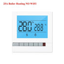 Wi-Fi Thermostat Programmable Termostato Wifi Caldera Gas Water Boiler Six Period Voice APP Control LCD For Echo Google Home