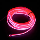 EL Wire Car Interior Atmosphere Ambient Light Tube LED Strip Flexible Neon Lamp Glow String Light For Car Decoration Car Styling