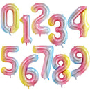 40Inch Big Foil Birthday Balloons Helium Number Balloon 0-9 Happy Birthday Wedding Party Decorations Shower Large Figures Globos