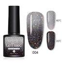 LEMOOC 8.0ml UV Gel Nail Polish Thermal Glitter Gel Polish Color-changing Gel Varnish Nail Art Gel varnish