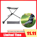 Outdoor Folding Footrest Portable Recliner Footrest Extended Leg Stool Can Be Used with Folding Chair