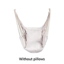 Portable Hammock Chair Canvas Bed Hammocks Garden Swing Hanging Leisure Lazy Rope Chair Swing Indoor Bedroom Seat Camping